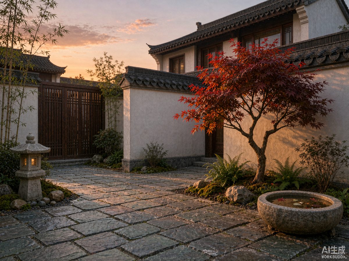 宝鸡 · 和院 H1 庭院